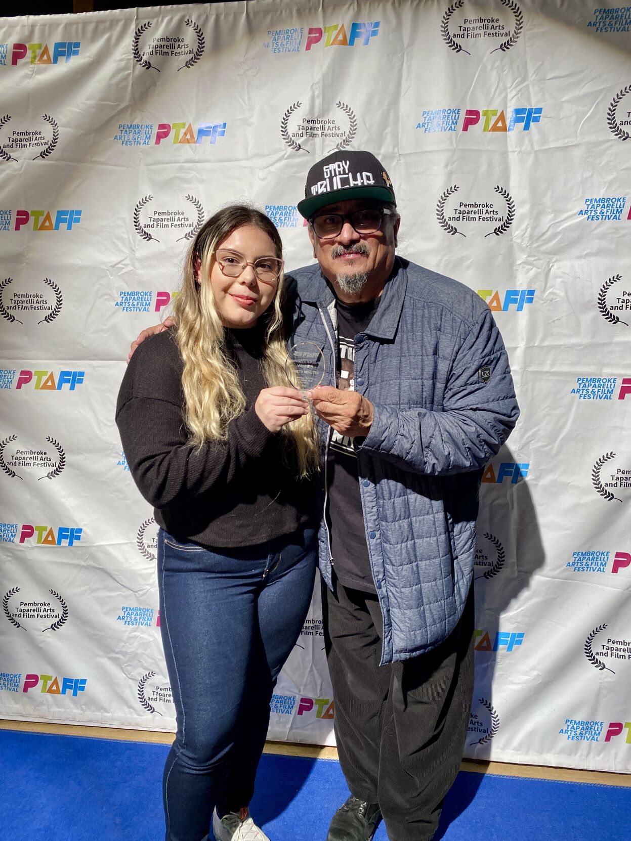 Lesly Garcia and Daniel Villarreal