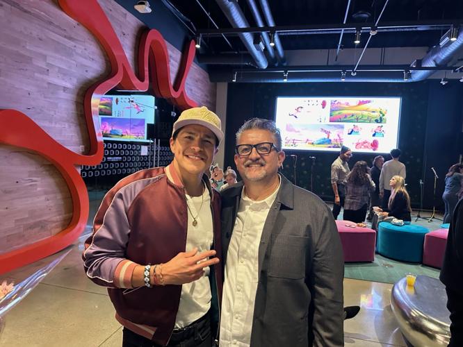 Cristo Fernandez and Lalo Alcaraz