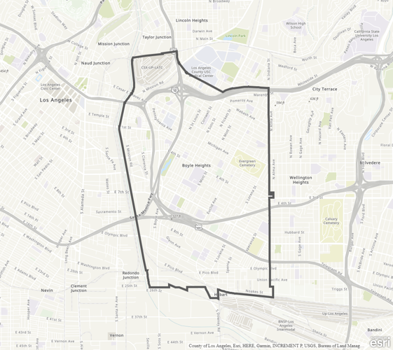 Boyle Heights zoning