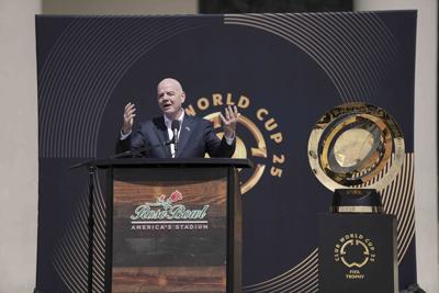FIFA President Activity in Los Angeles