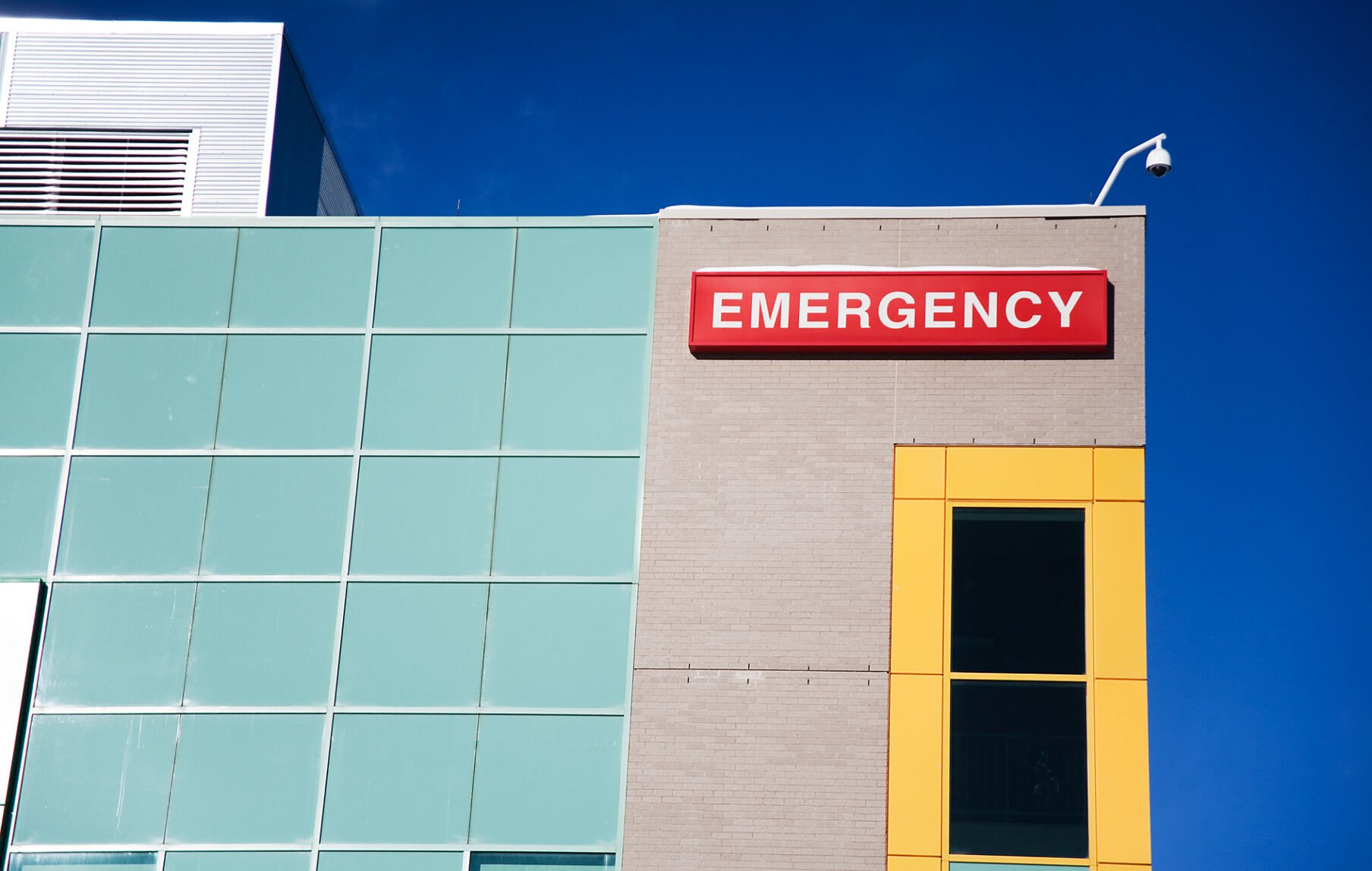 Hospital emergency sign
