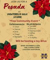 Montebello High School hosts winter Posada and toy drive