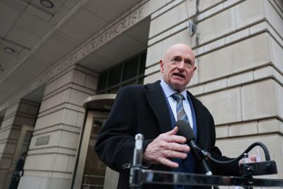 Sen. Mark Kelly Goes To Court In Attempt To Block Pentagon's Actions Against Him