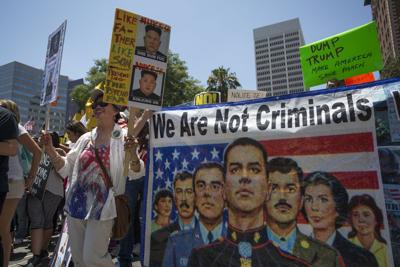 "Impeachment March" Against Trump In LA