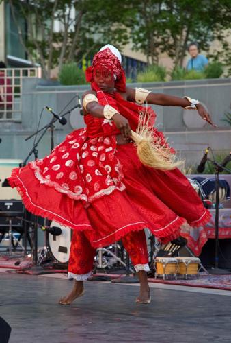 A-Viver-Brazil-dance-performer-captivates-the-crowd-with-Afro-Brazilian-style-song-dance.-Photo-courtesy-of-ABC