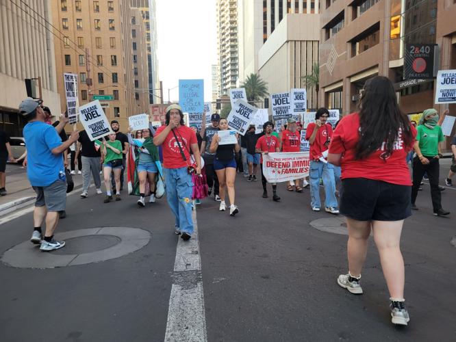 ice protest phx