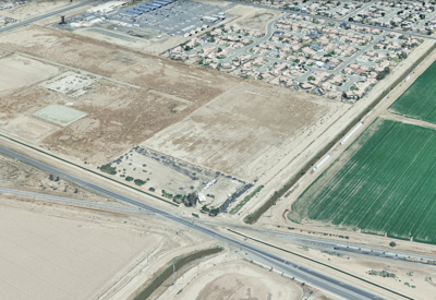 Proposed location of $10 billion data center campus in Imperial County near the City of Imperial