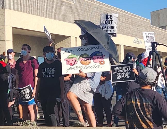 ice protest tucson