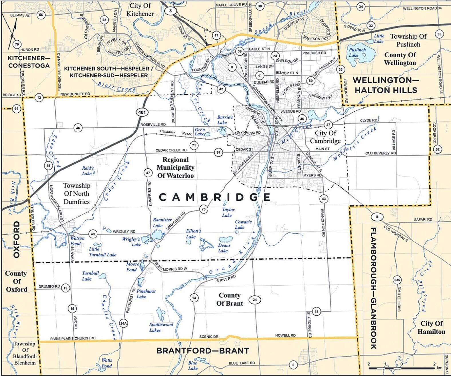 Cambridge Ontario Zip Code