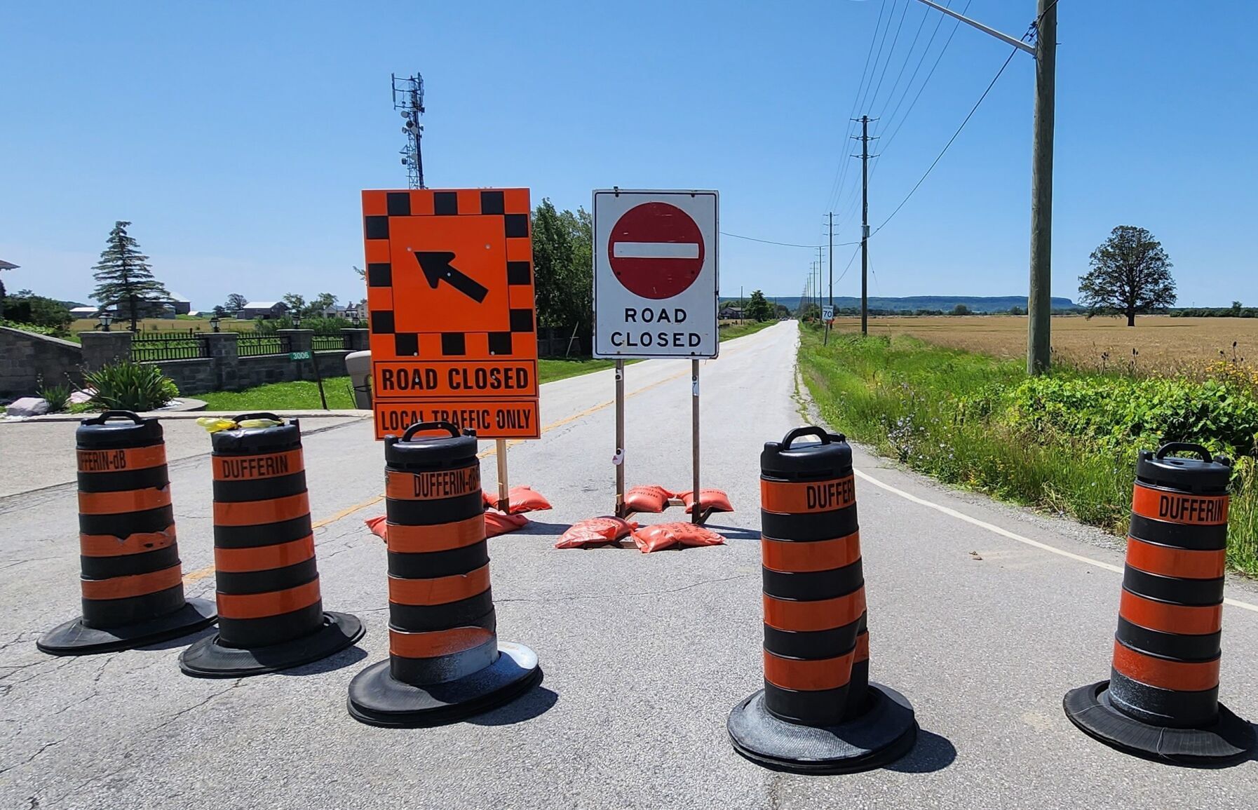 Northwest Cambridge road closed for work week