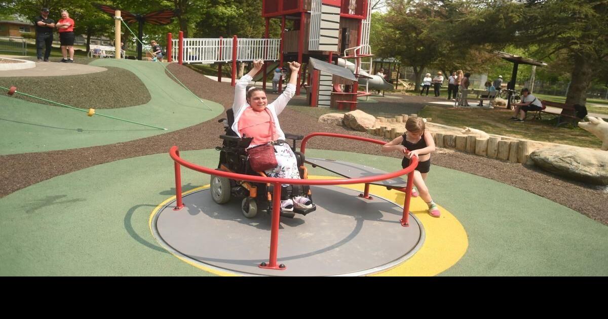 Waterloo Park accessible surface playground now open