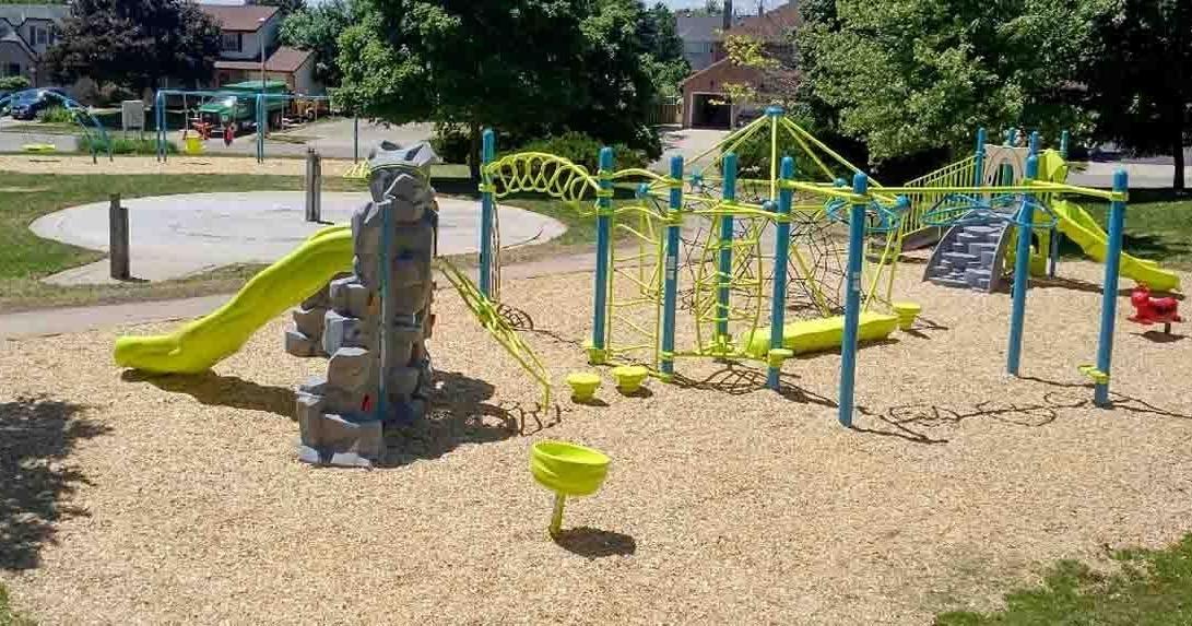 3 new playgrounds being installed; a new one on the way