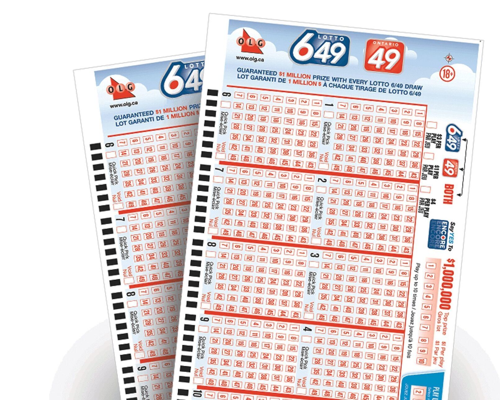 Lotto deals olg 649