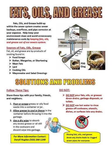 Fats, Oils and Grease, Wastewater, About