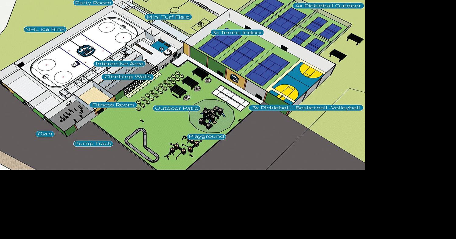 Indoor ice rink, fields proposed at south rec center | Archives ...