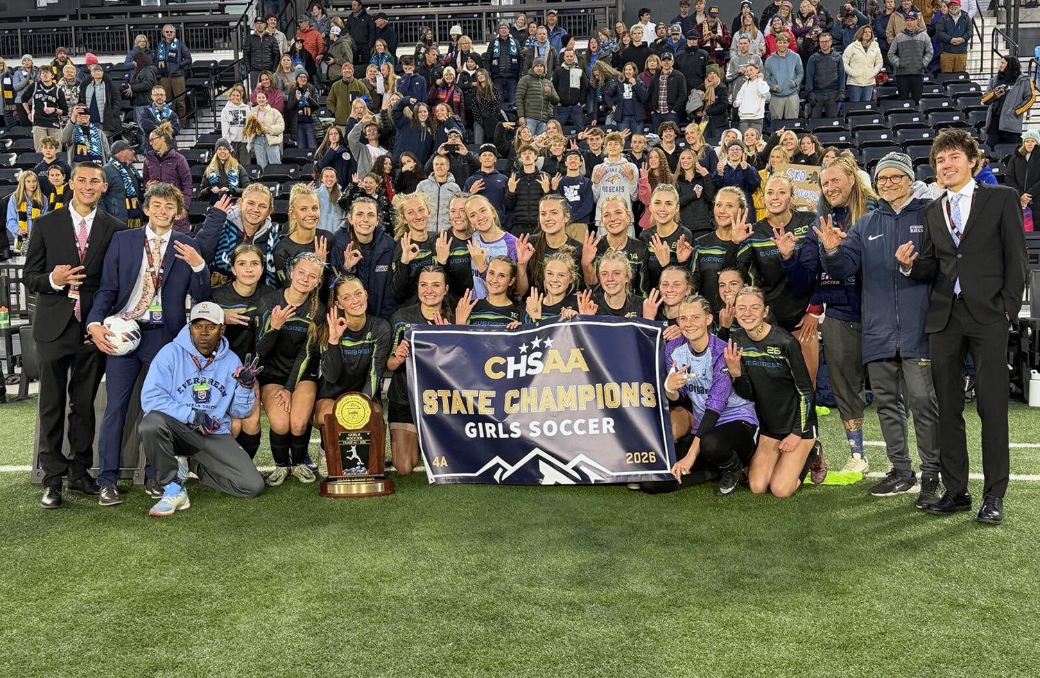Cougars Dynasty: Evergreen girls soccer completes 3-peat