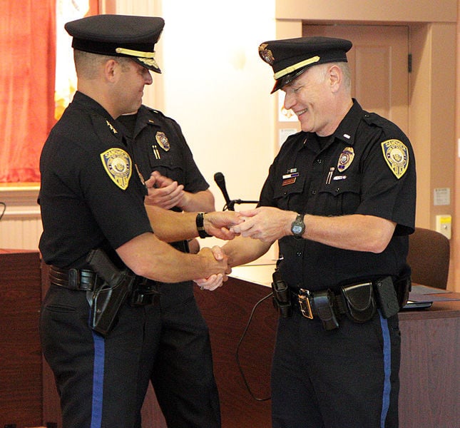 Sandwich Police Celebrate Promotions | Sandwich News | capenews.net