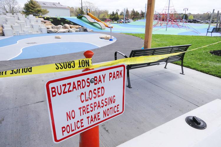 Buzzards Bay Playground Not Ready Yet; Some Ignore Warning Bourne