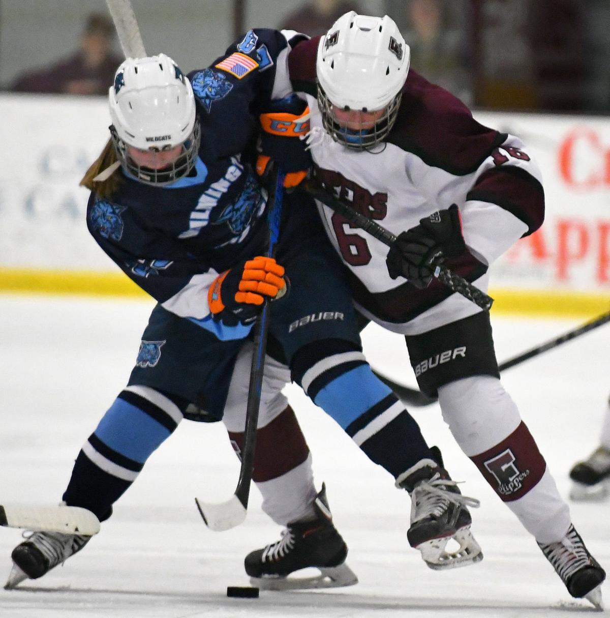 Falmouth Girls Hockey Sets Up Showdown With Knights Falmouth