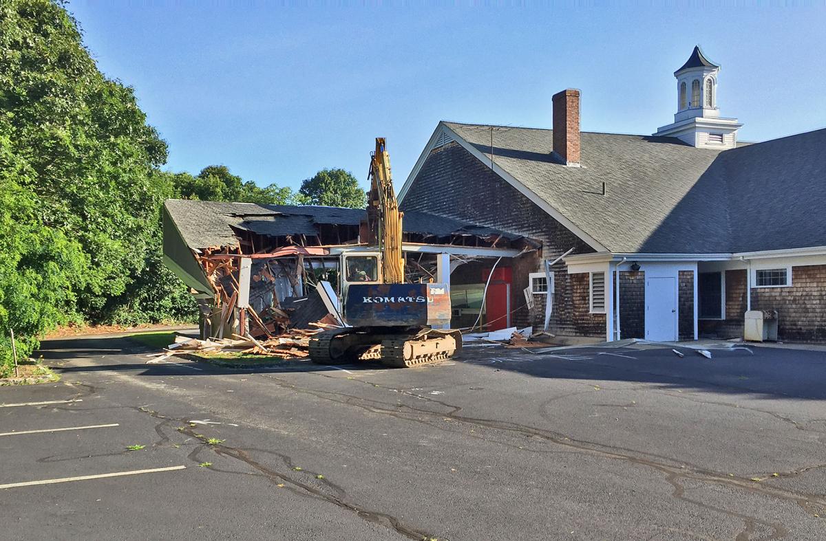 Santander Drive Thru Demolition