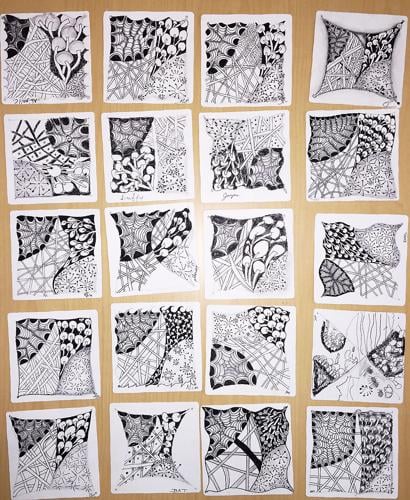 Adult Take-Home Art Kit: Try Zentangle, Events