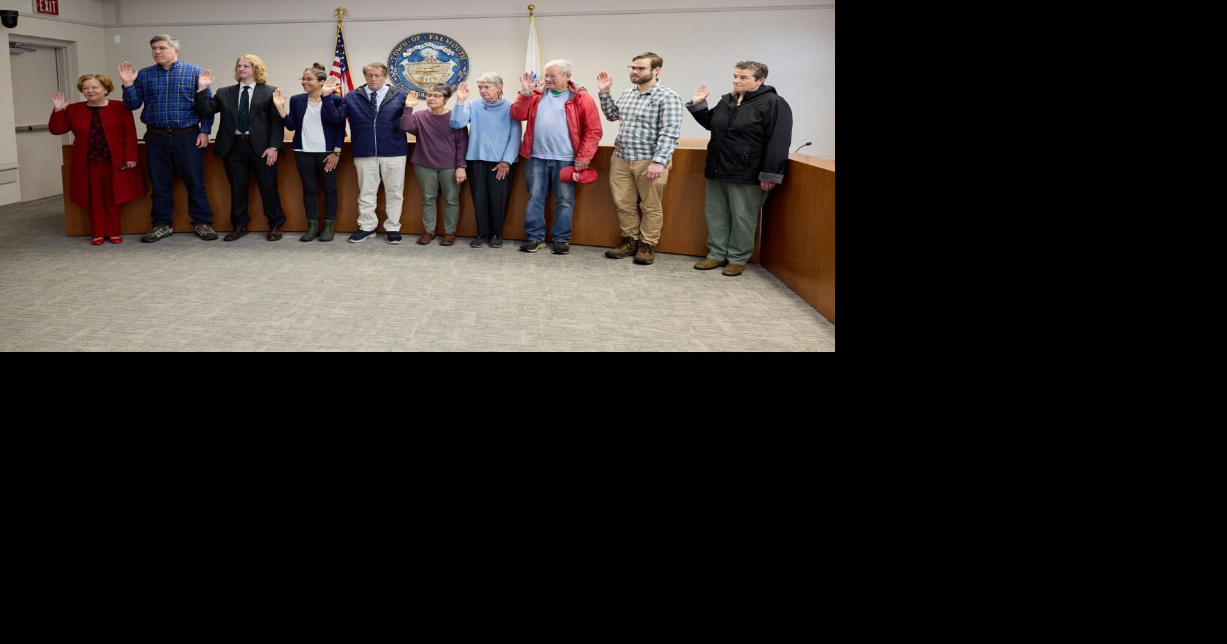 Falmouth's Newly Elected Officials Sworn In Ahead Of First Meetings ...