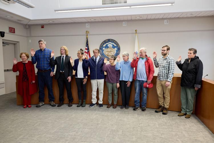 Falmouth's Newly Elected Officials Sworn In Ahead Of First Meetings ...