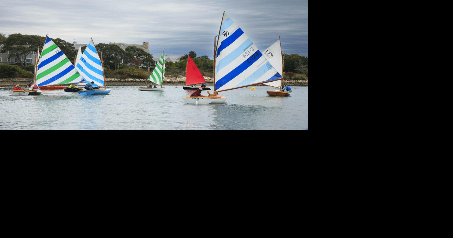 Hog Island Races Light Wind, Low Tide Challenge Skippers Falmouth