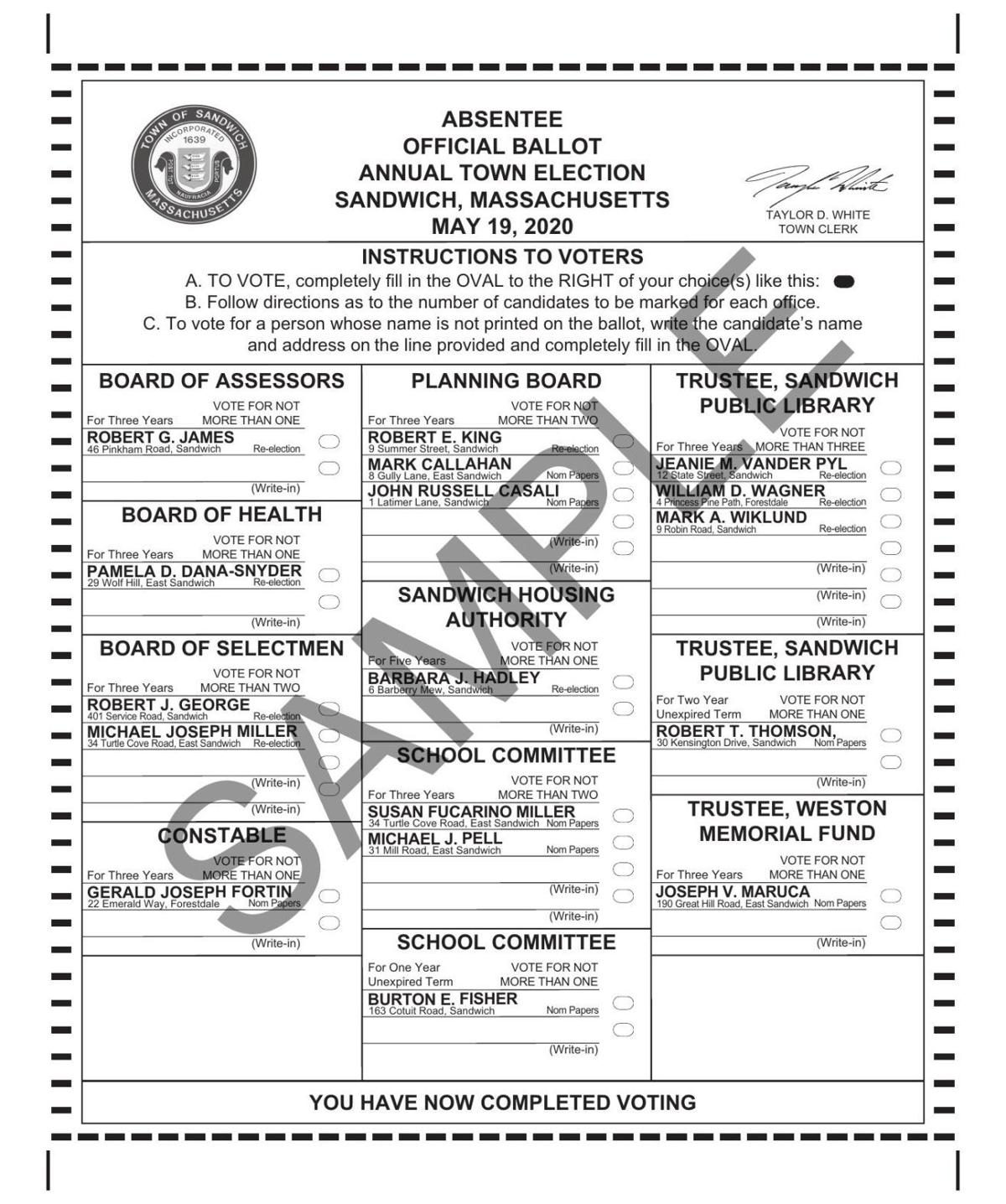 Sample Ballot