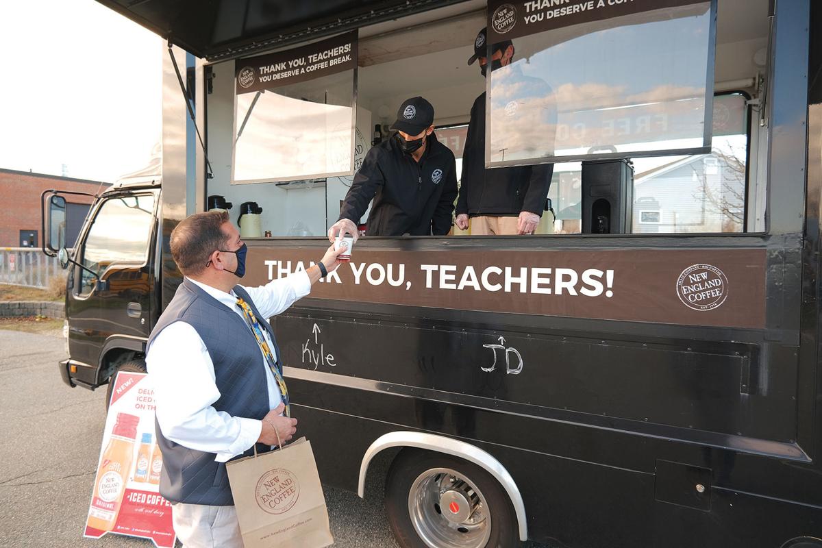 New England Coffee Staff Appreciation At Upper Cape Tech, December 2, 2020