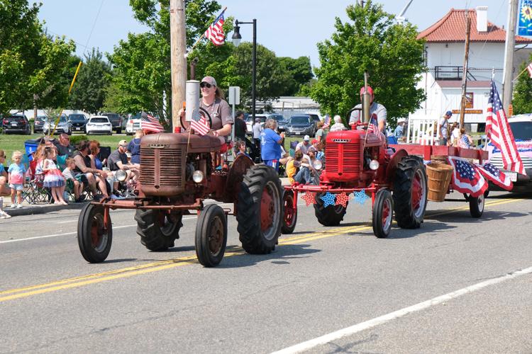 bourne on the 4th of july parade