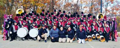 Marching Band Color Guard Earn High Marks At Competition