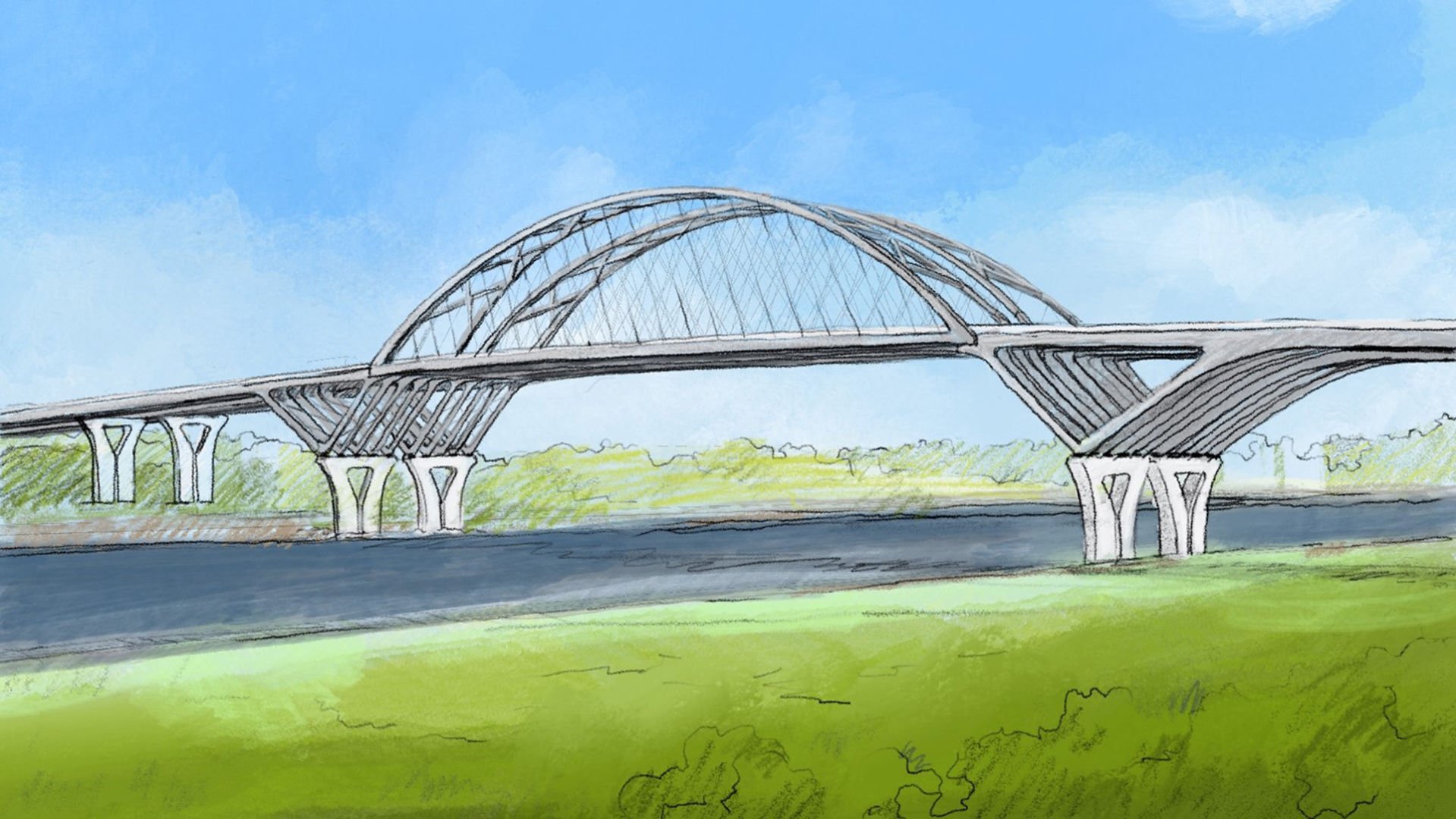 MassDOT Leaning Toward Twin Arch Bridges For Bourne, Sagamore