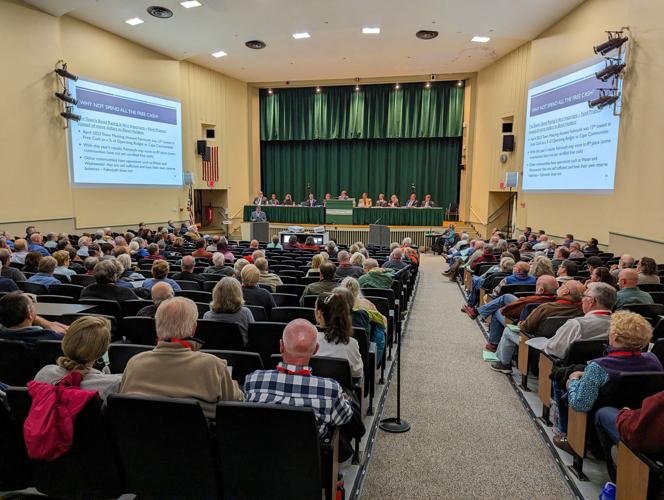 Town Meeting Votes Approves Sewer Plan, Supports Pickleball, OKs