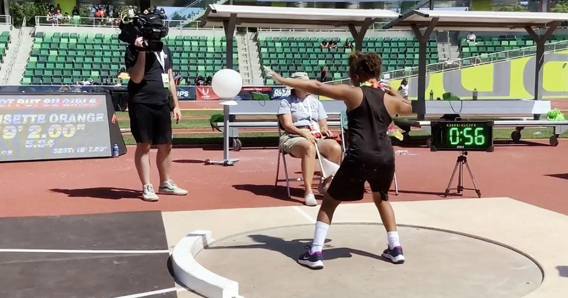 Falmouth Girl Is National Shot Put Junior Olympic Champion - Vimarsana News