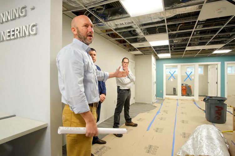 PHOTOS Sandwich Town Offices Site Tour Sandwich