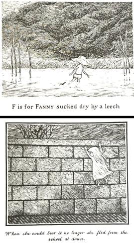 Edward Gorey’s Mastery Of Hand Lettering Is Celebrated In Yarmouth Exhibit