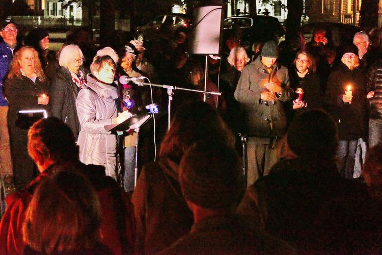 Pam Rothstein Community Gathers For Candlelight Vigil In Response To Pittsburgh ...