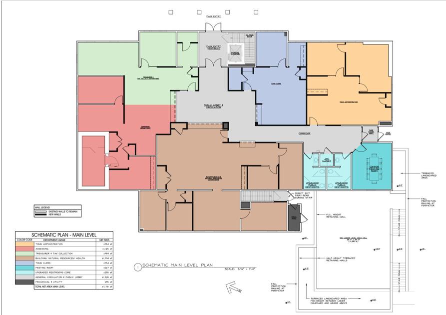 Selectmen Reveal Floor Plans For New Municipal Offices Sandwich