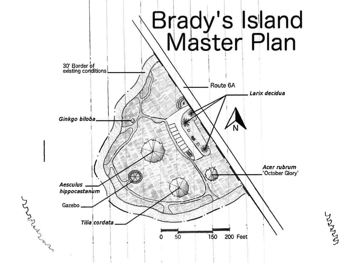Brady Island Cleanup, Redesign Work Begins Sandwich News