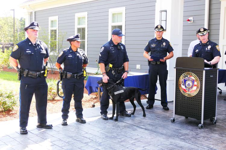 Sandwich Police Promote Four, Award Life Saving Medal Sandwich News