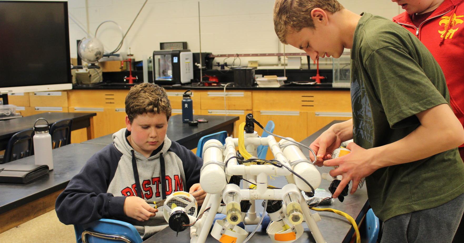 Robotics Club Competes In Mate ROV Competition - Vimarsana News
