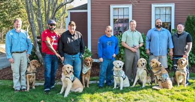 Veterans And Their Service Dogs Graduate From Training Program Regional News Capenews Net