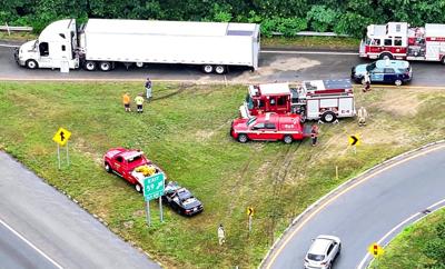 Driver Injured After Tractor Trailer Collision In Sandwich | Highway ...