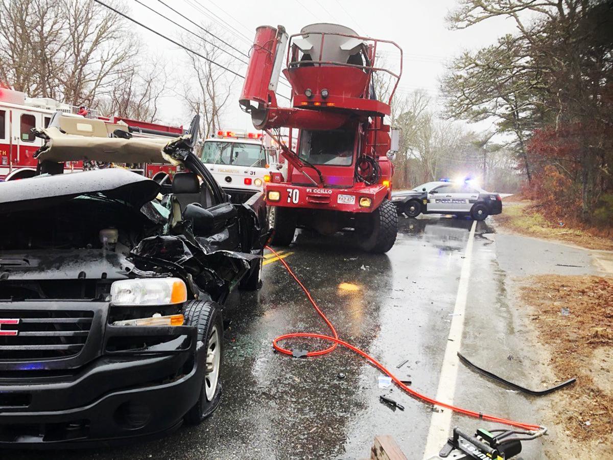 Cement Truck Crash