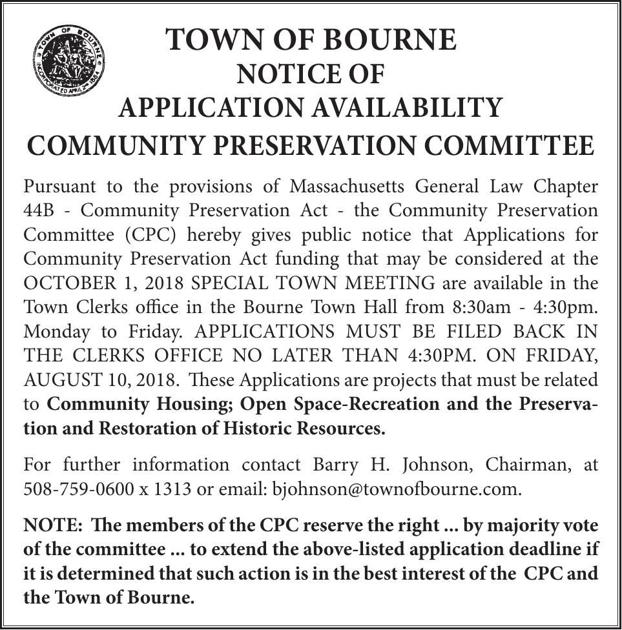 Legal Notices July 27 2018 Legal Notices Capenews Net
