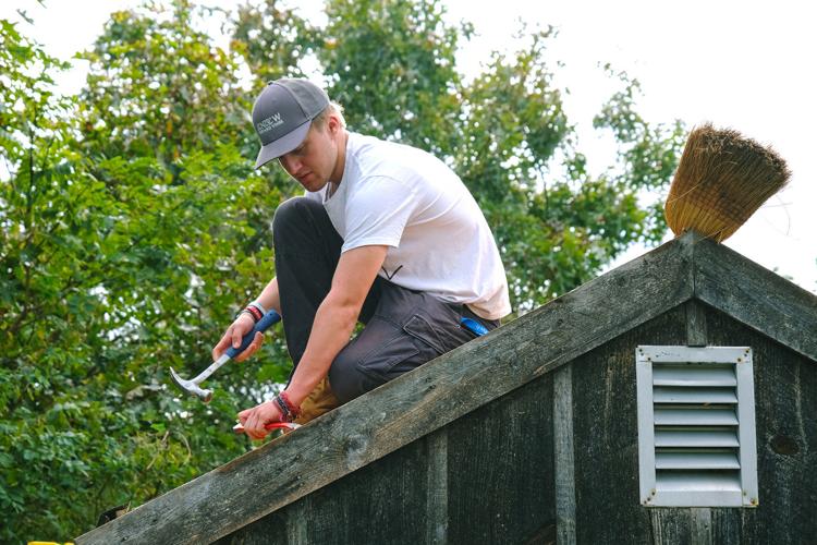 Sandwich Community Garden Shed Reroofed, Thanks To UCT Student Carpenters Sandwich News