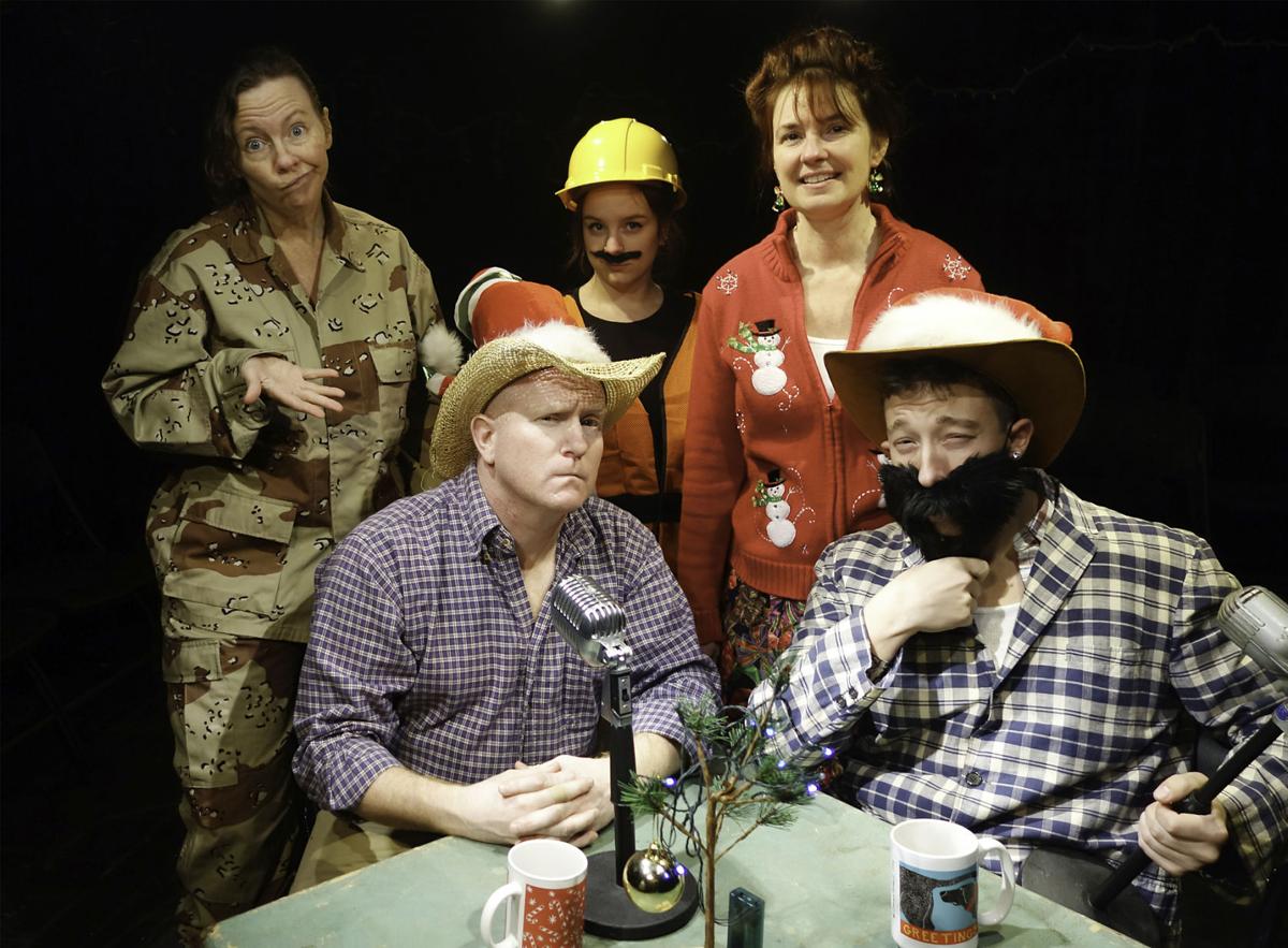 the cast of a tuna christmas is clockwise from left kristin stewart aisha stewart deanna dziedzina elliott sicard and james newton the show is - The Christmas Box Cast the cast of a tuna christmas is clockwise from left kristin stewart aisha stewart deanna dziedzina elliott sicard and james newton the show is - The Christmas Box Cast