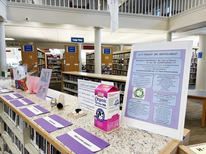 Interactive Recycling Exhibit On Display At Bourne Library | Bourne ...