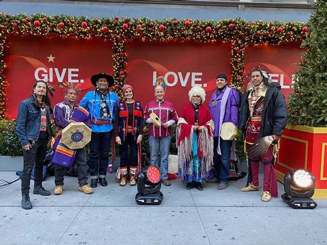 Mashpee Tribal Members Give Blessing At Macy's Parade Mashpee News